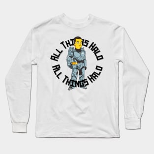 Halo x Simpsons Fred-104 Long Sleeve T-Shirt